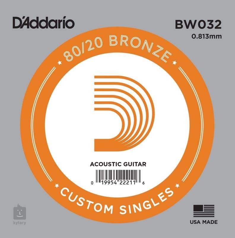 D'Addario BW032 80/20 Bronze Guitar Strings